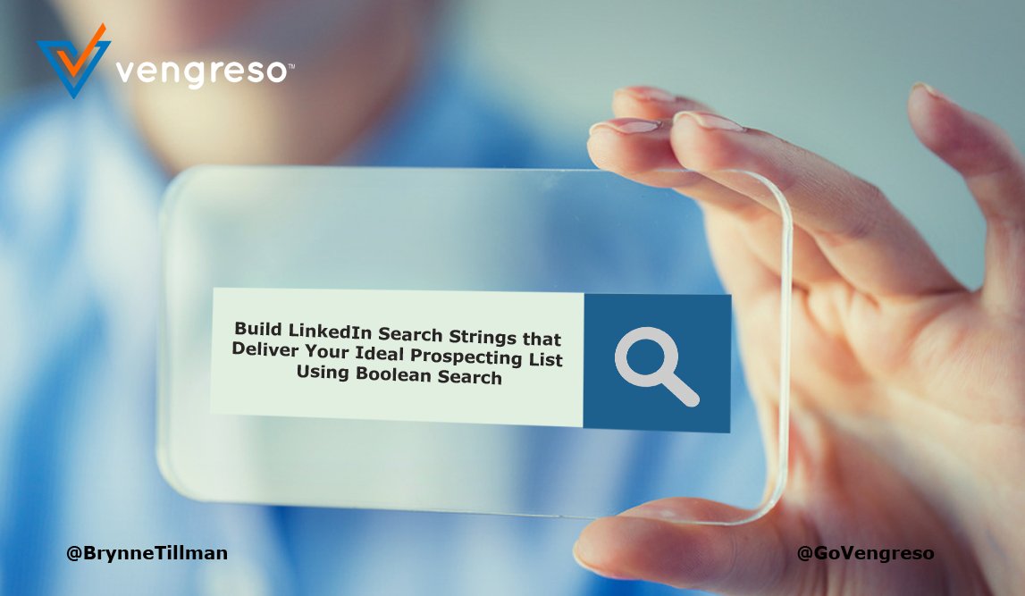 GoModernSelling's tweet photo. Find your ideal buyers on #LinkedIn through these #searchstring tips by @BrynneTillman @GoVengreso https://t.co/ZC3cFQO8UB https://t.co/syuZRFNeQA