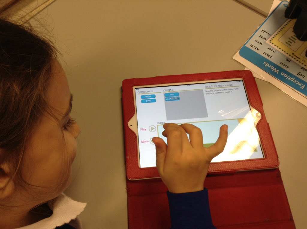 latimerprimary's tweet photo. #ClassVC Have been learning about coding in our ICT lesson #LatimerICT #perseverance https://t.co/eHd5VTFf54