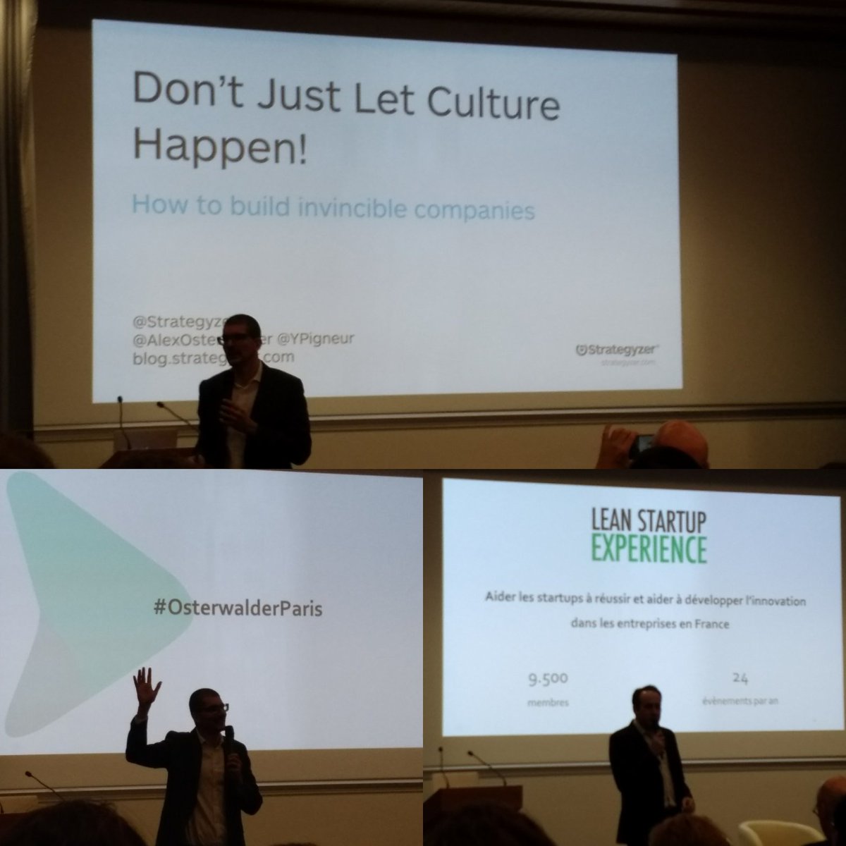 AliceBoisson's tweet image. Excited to attend @AlexOsterwalder #keynote @ESCPeurope #LeanStartupexperience  #osterwalderparis  #learning