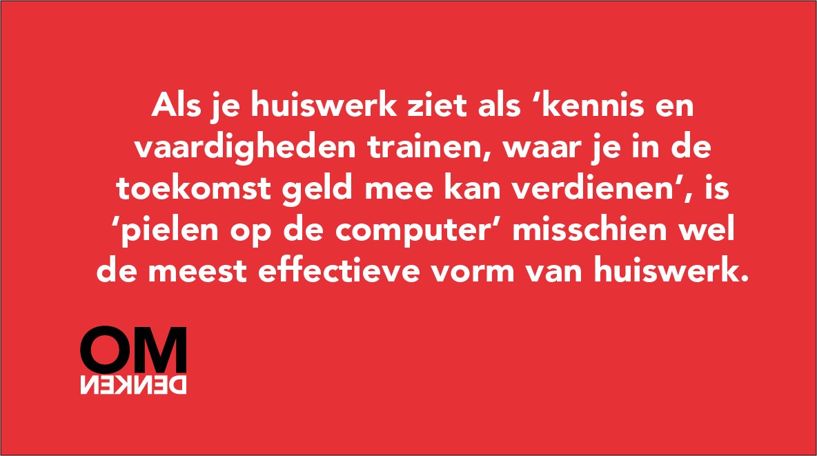 Omdenken's tweet image. 