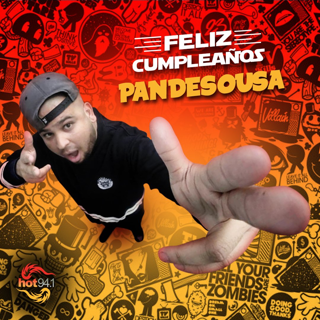 Nuestro @buenmuchachofm, <a href="/PanDeVzla/">IG: pandesousa</a> , está de cumpleaños🎉🎂
Todo el equipo de Hot 94.1 fm te desea lo mejor en tu día, disfrútalo #ComoTegusta 😏🔥
