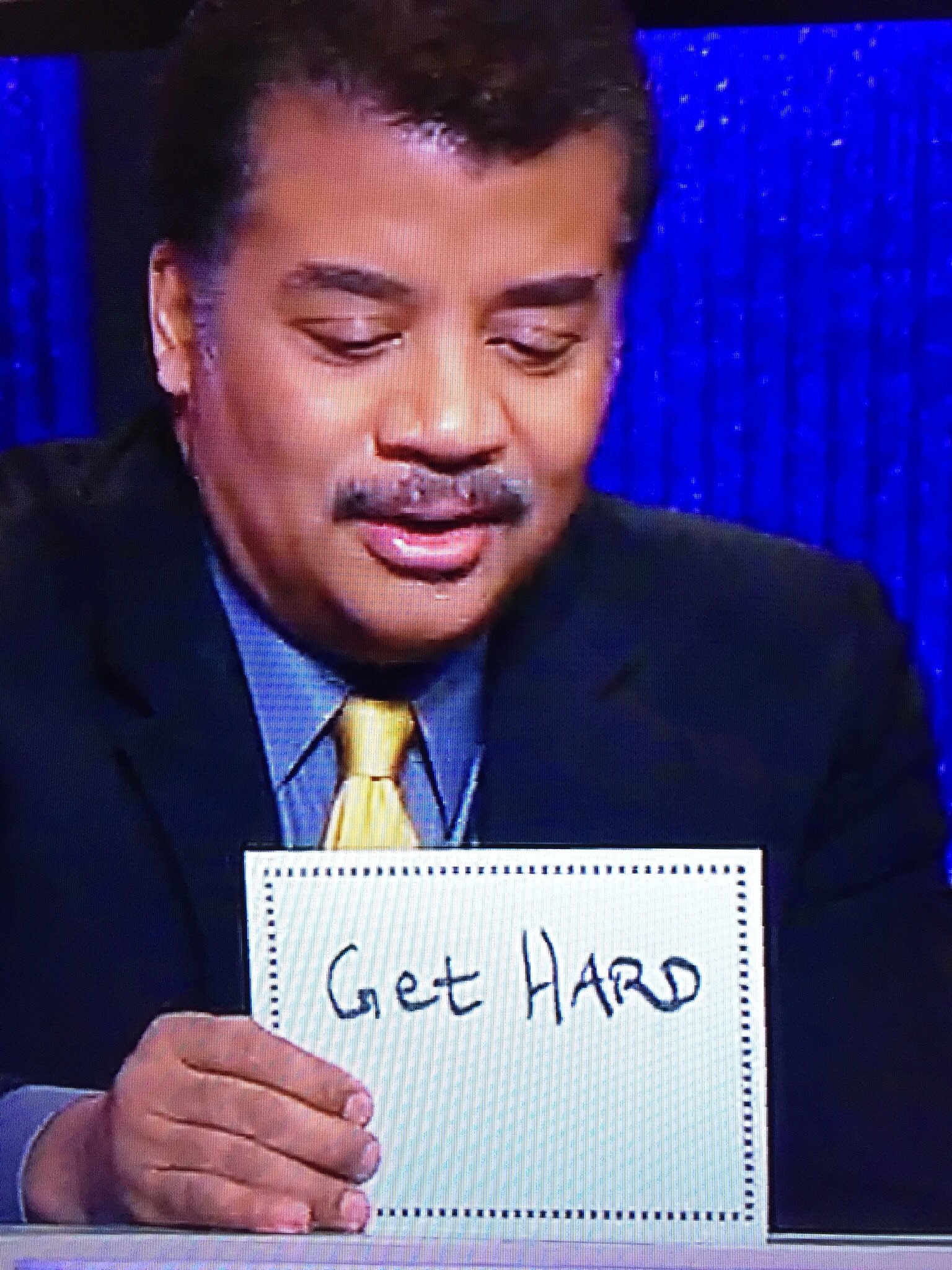 rachel on Twitter: "last night we watched a couple episodes of the new match  game and Neil DeGrasse Tyson is the worst celebrity panel member of all  time. this was his answer