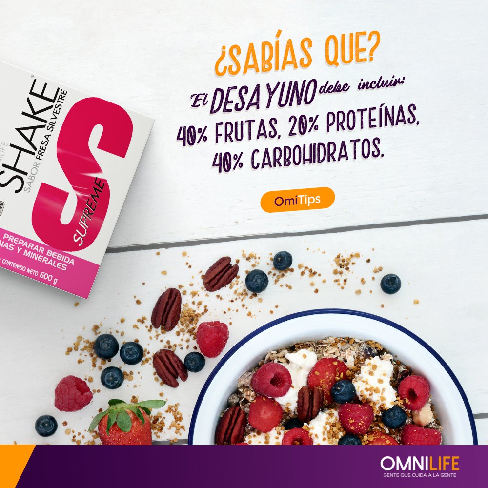 Omnilife's tweet photo. #OmniTips
Es importante tener un desayuno balanceado. https://t.co/FDs6Ei7UtW
