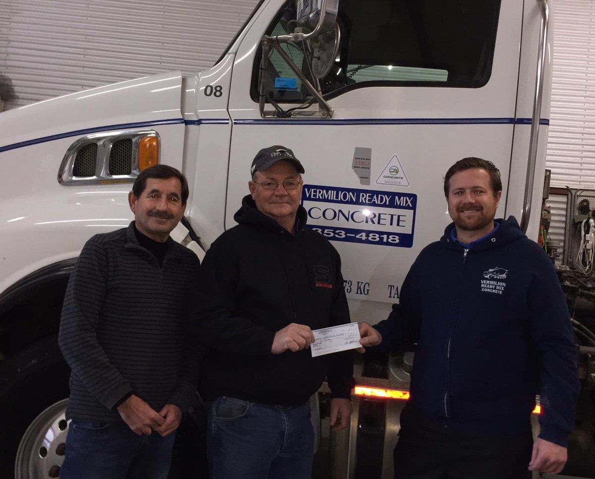 VDHFCampaign's tweet photo. "We work hard supplying the foundation of our community's future. That is why we are very proud to contribute back to vital projects like the Vermilion Lodge modernization."

Thank you Vermilion Ready Mix &amp; The Bykowski Family!

#Vermilion #AB #Alberta #LivingWell #VDHF https://t.co/mLAxTMbnoD