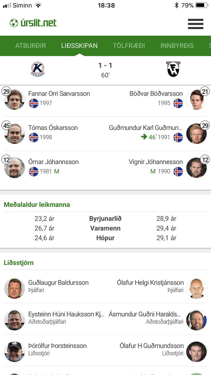 Virkilega flottar &amp; metnaðarfullar endurbætur hjá <a href="/Urslitnet/">Úrslit.net</a>     #velgert