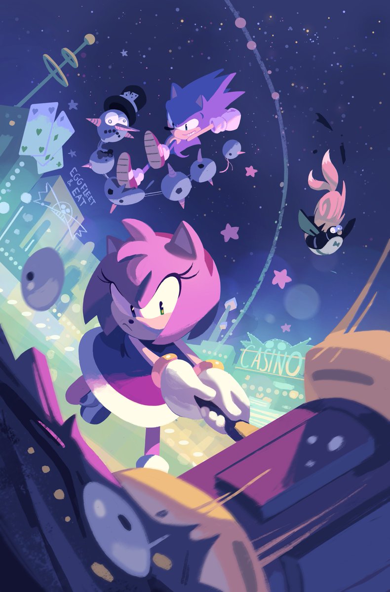 It’s going to be a good year for Sonic comics.

The all-new IDW Sonic series arrives this April!