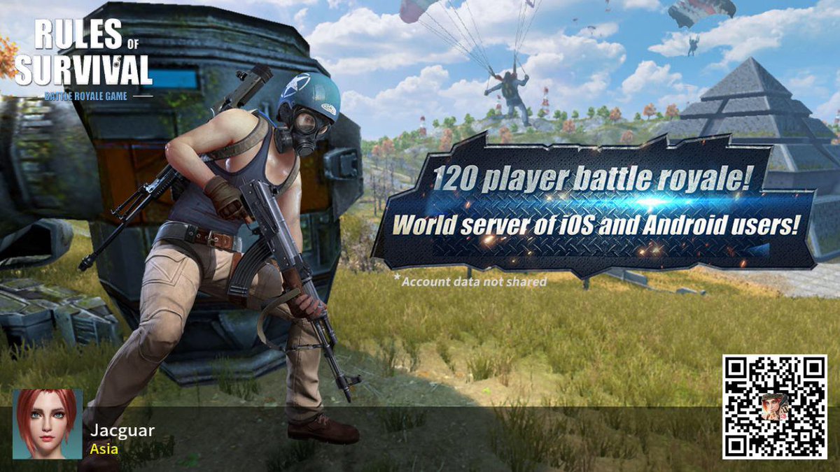 GleeAPEZ's tweet photo. #RulesofSurvival https://t.co/aplThADBwA