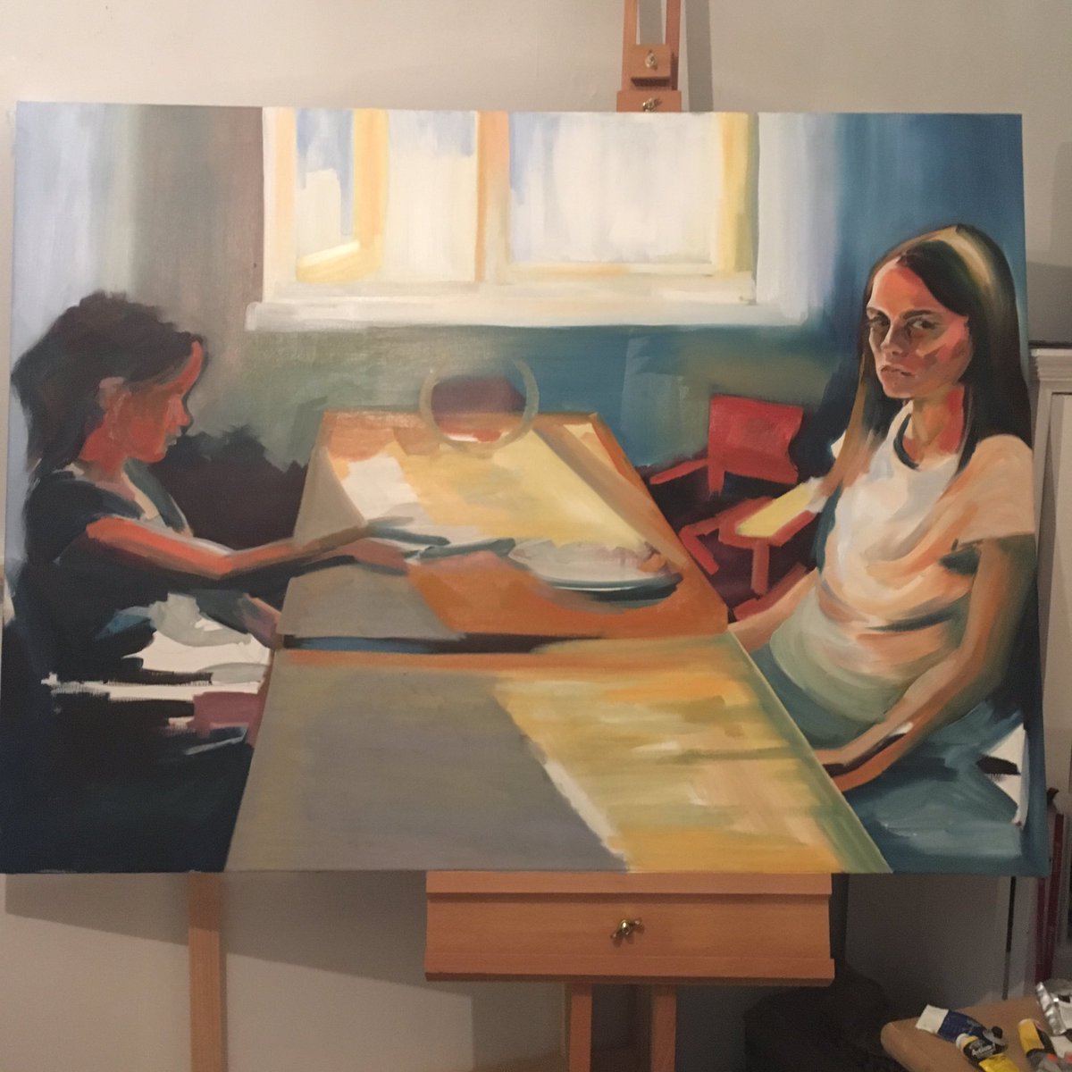 Started back on this one today.