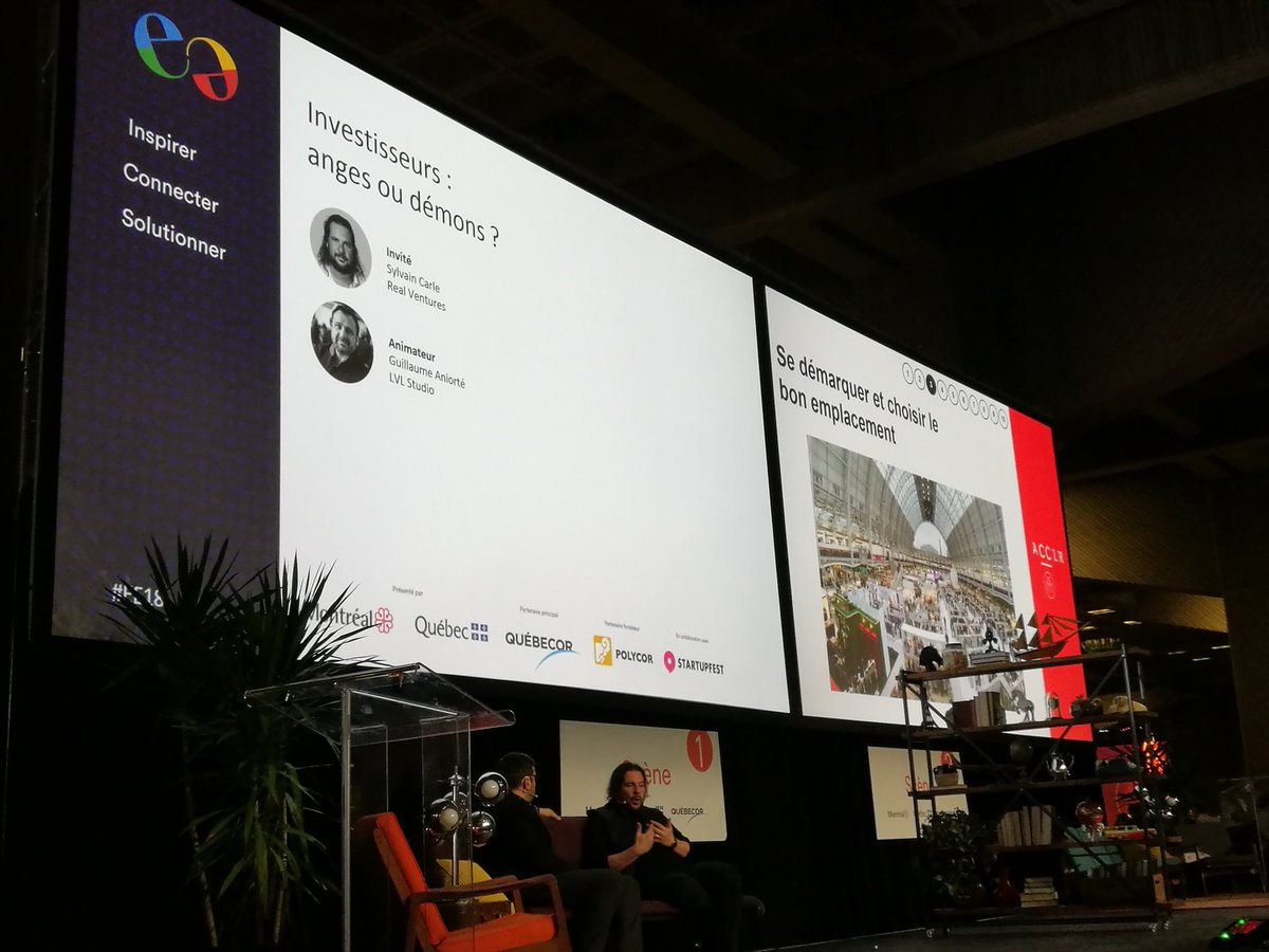LimeWebMTL's tweet photo. #Investisseurs: #anges ou démons ?
Super #discussion at @EntrepreneursQC 
Merci @sylvain !!

#entrepreneurs #financement #EE18 https://t.co/gEwzZNb4Bw