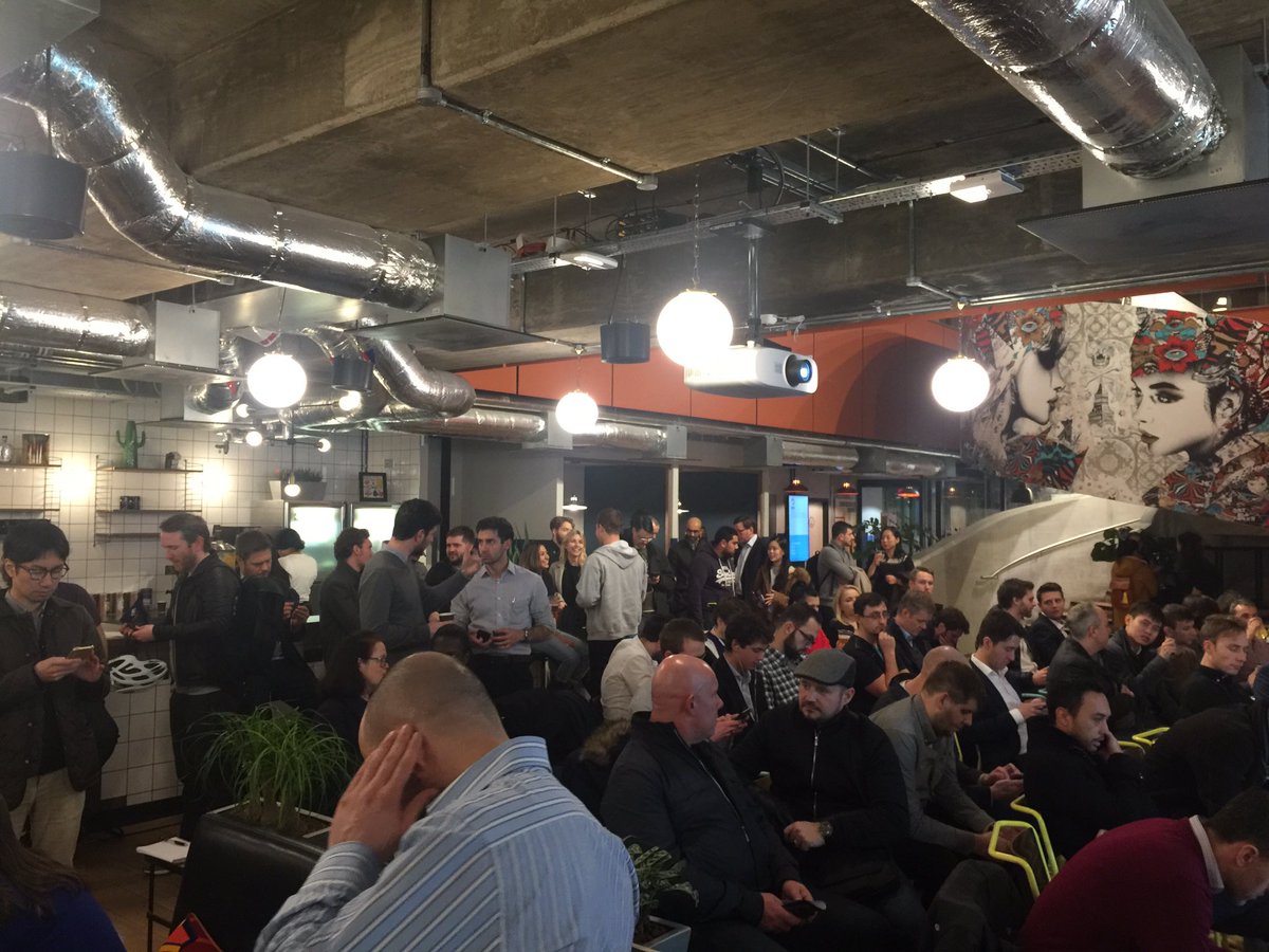 Coinfirm_io's tweet photo. The @Coinfirm_io #blockchain event #LondonBlock with @RSKsmart and @lykke is starting soon! 

@AMLT_Token by Coinfirm #TokenSale is live with almost 14k #eth already contributed! 
Buy #AMLT only at https://t.co/ppMEH6KPyj
#token #ico #cryptocurrency #aml https://t.co/dIdx0pyFf2