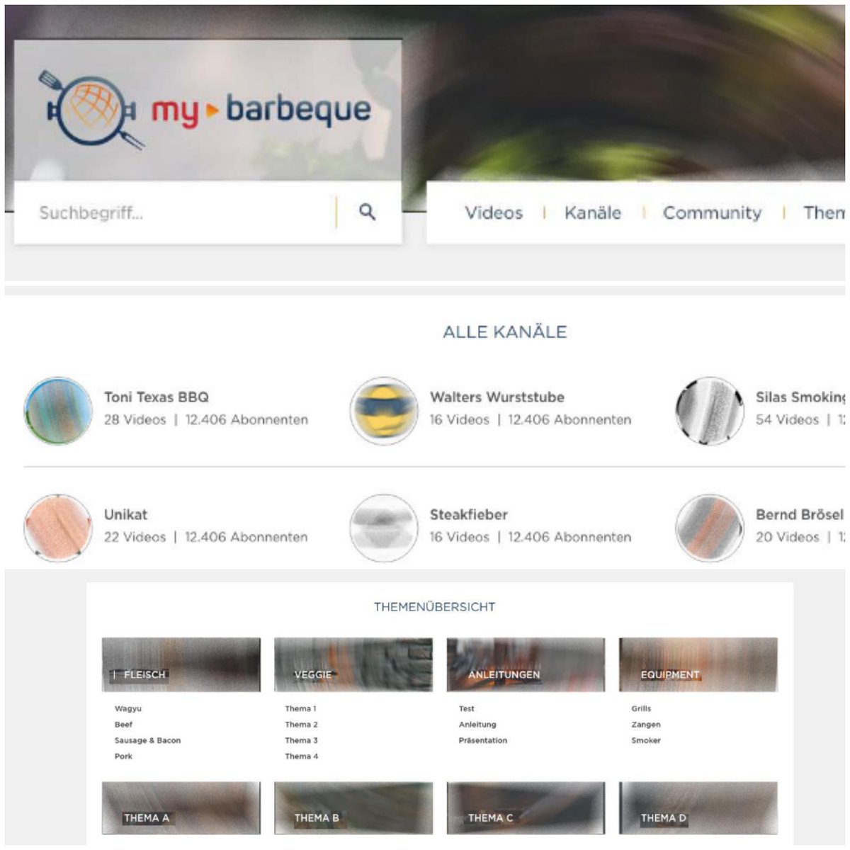 my_barbeque's tweet image. now let's get an early glimpse of the #layouts for our #BBQ #Video #platform. #workinprogress 😅