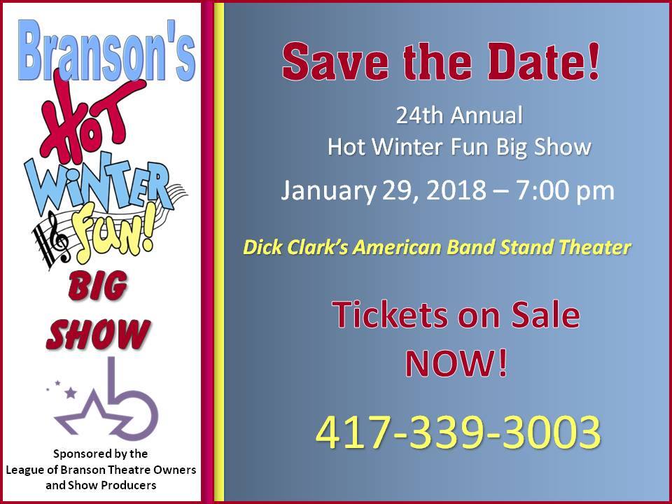 LegendsBranson's tweet photo. Tickets are still available for this fun night! #HotWinterFun #TheBigShow #explorebranson https://t.co/tU1mDahJdy