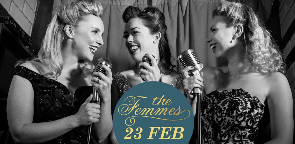 The Avenue is bursting with live music events all through February! Check out the multi-talented @JoSawyer04 aka Cecily from The Importance of Being Earnest with her fellow songstresses as <a href="/FemmesThe/">The Femmes</a> for a FABULOUS eve of entertainment! #Ipswich Tickets: redrosechain.com/the-femmes/
