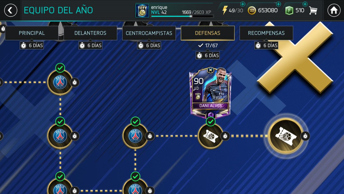 Por fin Alves a mi equipo