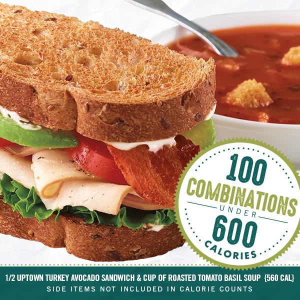 Corner Bakery Cafe on Twitter food without the guilt! Check
