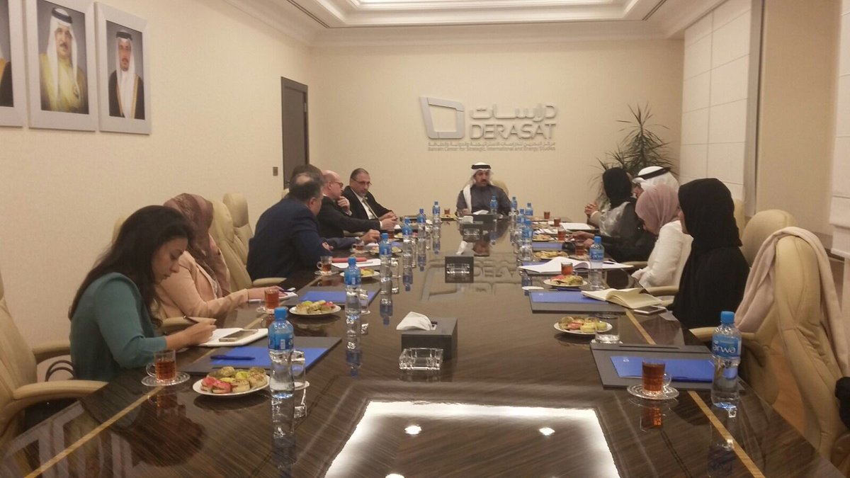 sharkawi_amin's tweet photo. Productive discussions today at #Derasat with Chairman H.E. Sh. Abdulla bin Ahmed Al Khalifa on the progress of the Bahrain Human Development Report. #BHDR https://t.co/UlqA9XJhy5