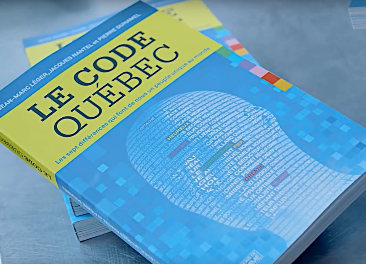 Quebec_FR's tweet photo. Le #CodeQuébec est un ouvrage qui dresse un portrait surprenant de la personnalité québécoise. Lancé il y a un an au Québec, il est maintenant disponible en France🇨🇵.  https://t.co/hGVM2JY3rl https://t.co/JrOCvwcZCu