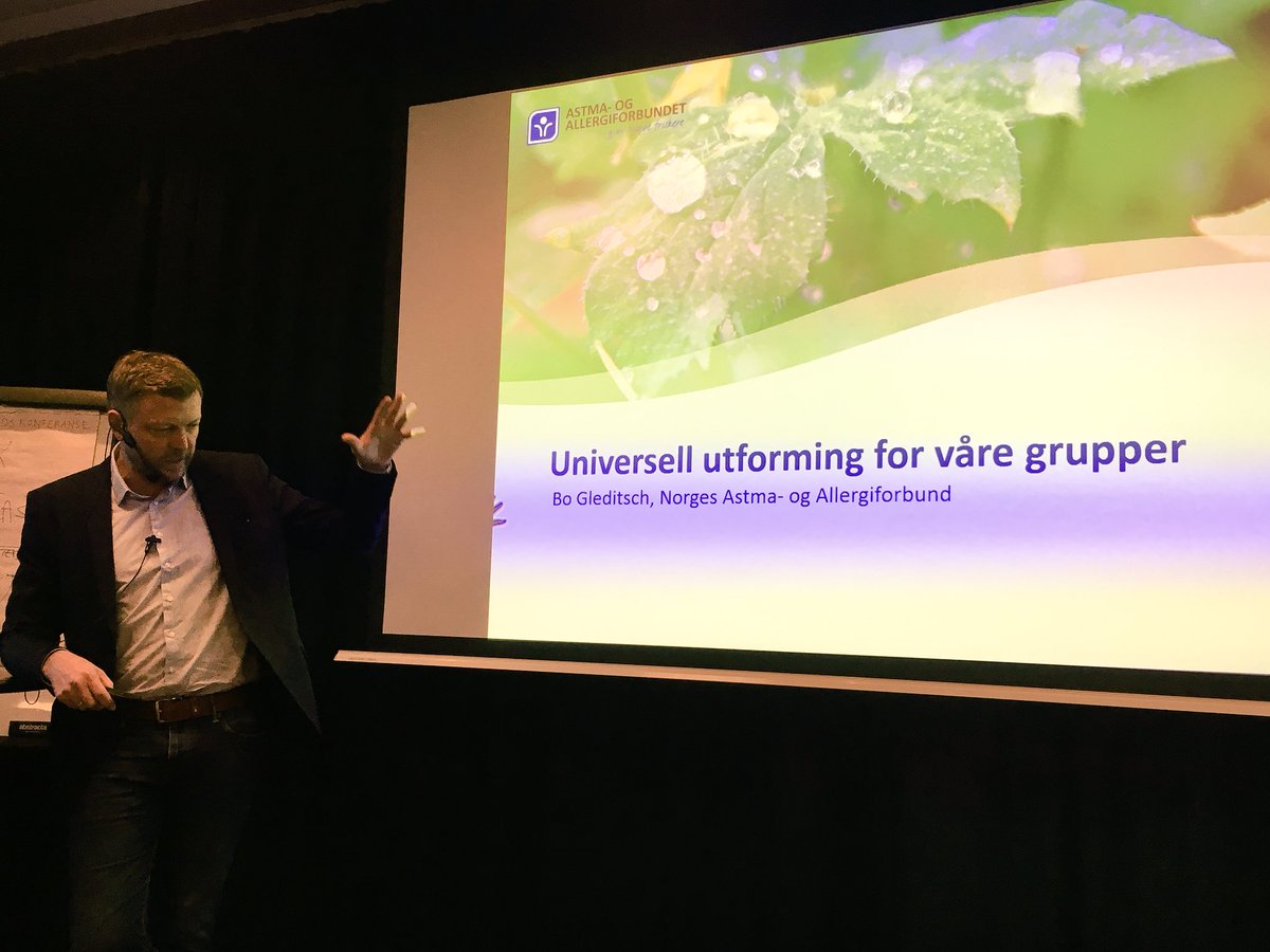 Hva betyr universell utforming for min organisasjon, hvilke utfordringer og muligheter ser vi i fremtiden? <a href="/AstmaAllergi/">NAAF</a> er på FFOs #fremtidskonferanse, og påpeker at #uu er et konkurransefortrinn #tilgjengelighet #foralle #næring
