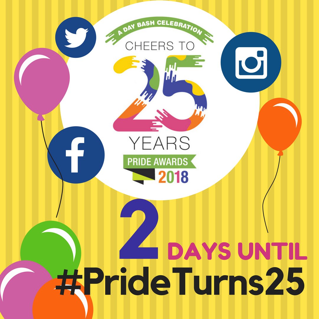 PrideMagazineNC's tweet photo. We’re 2 days away from the Day Bash Luncheon &amp; 25 Year Celebration of Pride Magazine. Can you believe it? For more information, visit https://t.co/mn1swssWMa #PrideTurns25 #CHEERSto25YEARS #PrideMagazine https://t.co/w7SncmyG9y