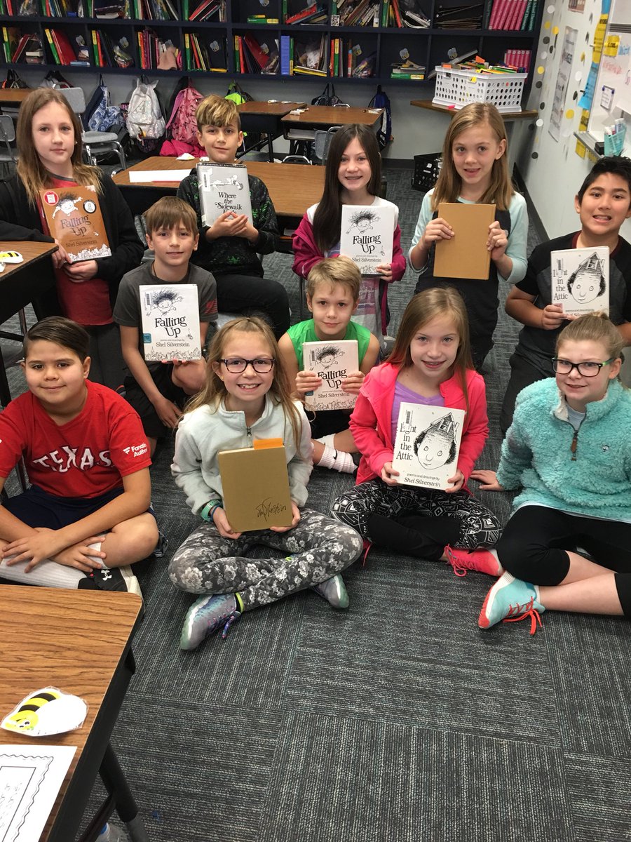 MrsBavousettArt's tweet photo. Be still my heart ❤️ after showing my love for one of my all time favorite authors, my students went and checked out Shell Silverstein at the library! #ShellSilverstein #Poetry #KellerLiteracy https://t.co/peZnxVsxJu