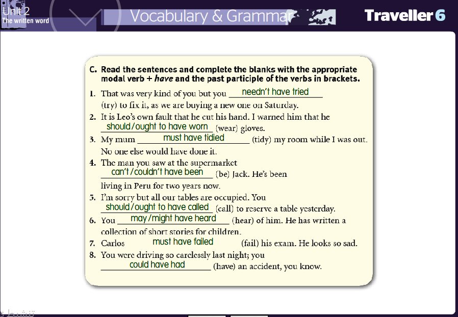 3rdgrade1's tweet photo. حل تمرين القرامر صفحة رقم  23 
كتاب الطالب  #ترافلار6 https://t.co/9Q2i3AWSTr