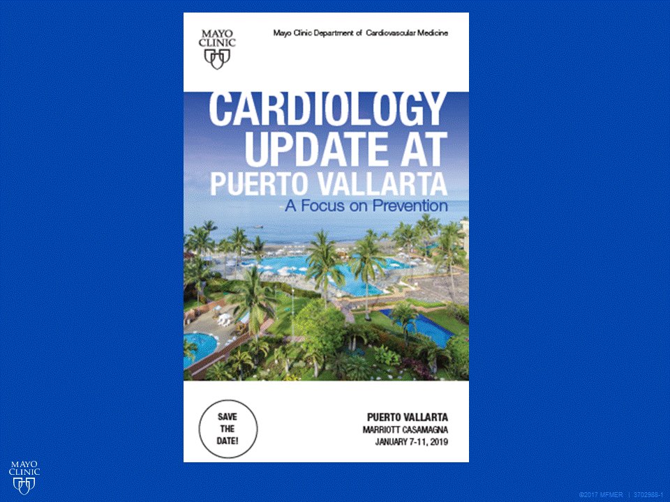 #cardiology@cabo - check it out for next year - Preventive Cardiology Program Director @LopezJ_HeartDr in Puerto Vallarta January 7-11, 2019!