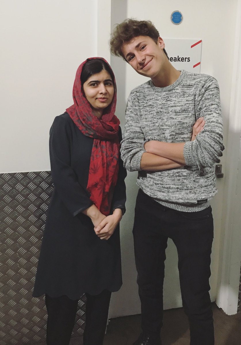 JuanpaZurita's tweet photo. Always a pleasure @Malala, keep spreading light ❤️ https://t.co/ZXRN8SZBz4