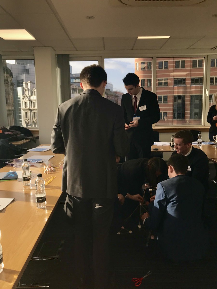 HonorEstio's tweet photo. Amazing efforts from our candidates in a spaghetti and marshmallow structure build challenge, at today’s assessment centre, in Cap hpi. It’s a shame about the last minute fall in group 1! 🙆🏼‍♀️🙆🏼‍♂️ https://t.co/GtmUA53KCq