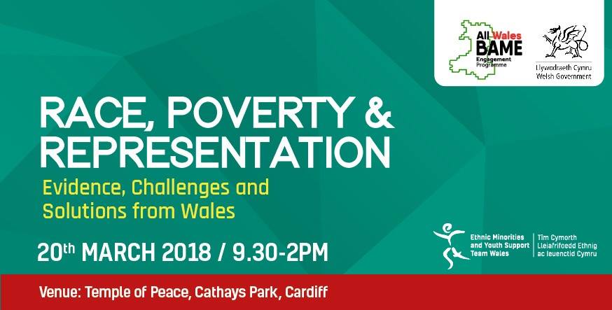 EYST All Wales (@allwaleseyst) on Twitter photo On 20/03 we will be holding our 1st annual conference of the All #Wales BAME Engagement Programme at <a href="/venuewithaheart/">Temple of Peace</a>! This year’s conference is "#Race, #Poverty and #Representation" #SavetheDate
Register 4 tickets here: bit.ly/2BpEUlk On 20/03 we will be holding our 1st annual conference of the All #Wales BAME Engagement Programme at <a href="/venuewithaheart/">Temple of Peace</a>! This year’s conference is "#Race, #Poverty and #Representation" #SavetheDate
Register 4 tickets here: bit.ly/2BpEUlk