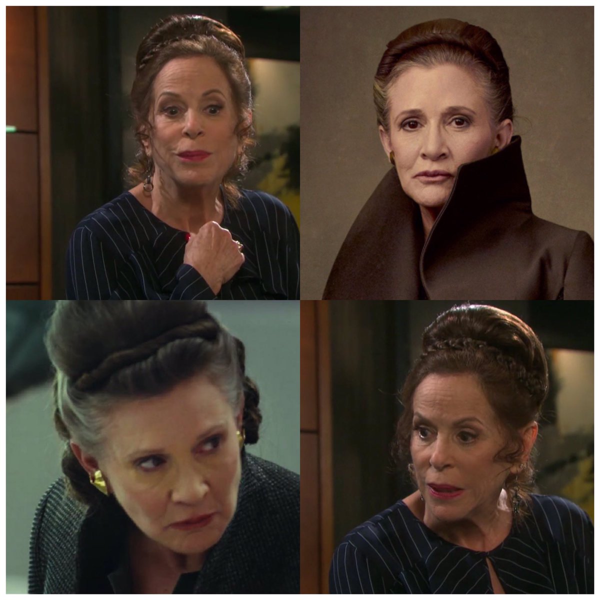 AngeloDiMera's tweet image. Vivian has been serving us Leia Organa realness #Days