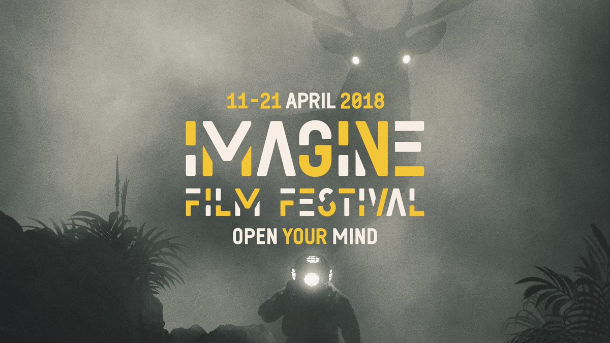 ImagineFFF's tweet photo. Imagine 2018 komt eraan! Nederlands grootste festival vd fantastische film vindt plaats van 11 t/m 21 april in @EYE_film Amsterdam.  Het festivalbeeld is ontworpen door @NickLiefhebber en Dawid Planeta https://t.co/kBFBfGLtCq #FilmFestival #horror #scifi #fantasy https://t.co/OTfFiwDKzE