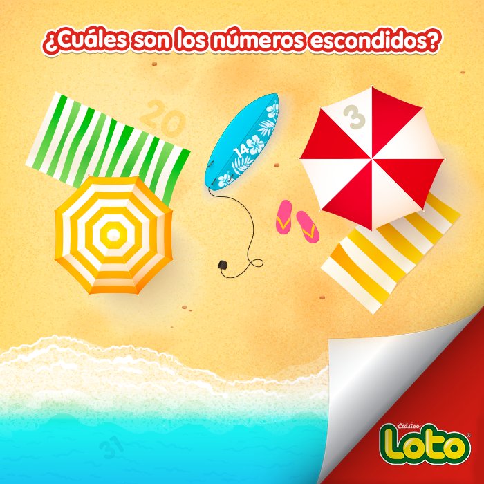 LotodePolla's tweet image. Algunos de nuestros números de la suerte la están pasando playa.
loto.cl