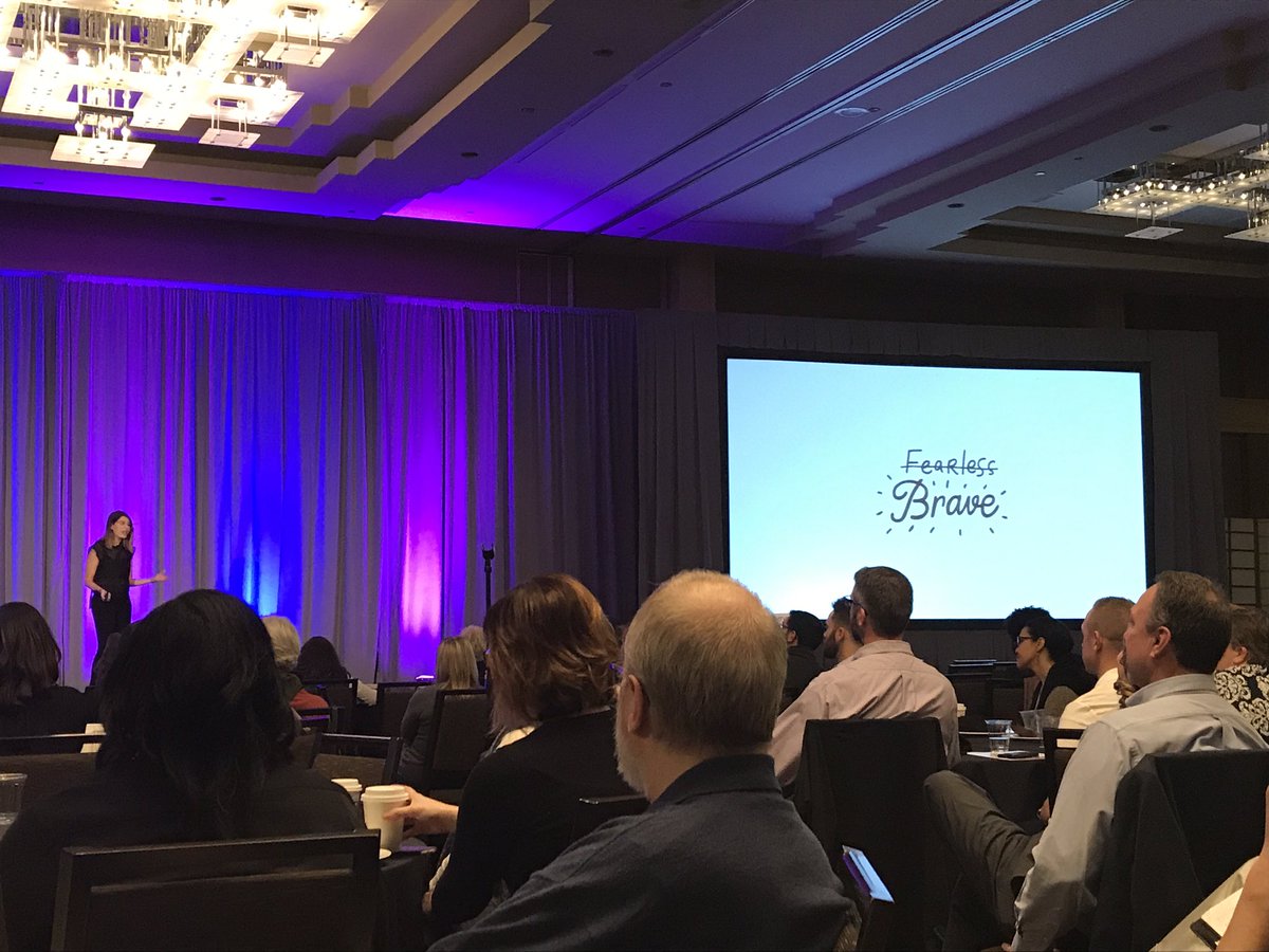 delgadodaphne's tweet image. .@michelle_poler teaching us that there's no such thing as being fearless. Being brave is taking action knowing that you will have to face those fears. Thank you for the important reminder! #HelloFears #YUSAALLSTAFF