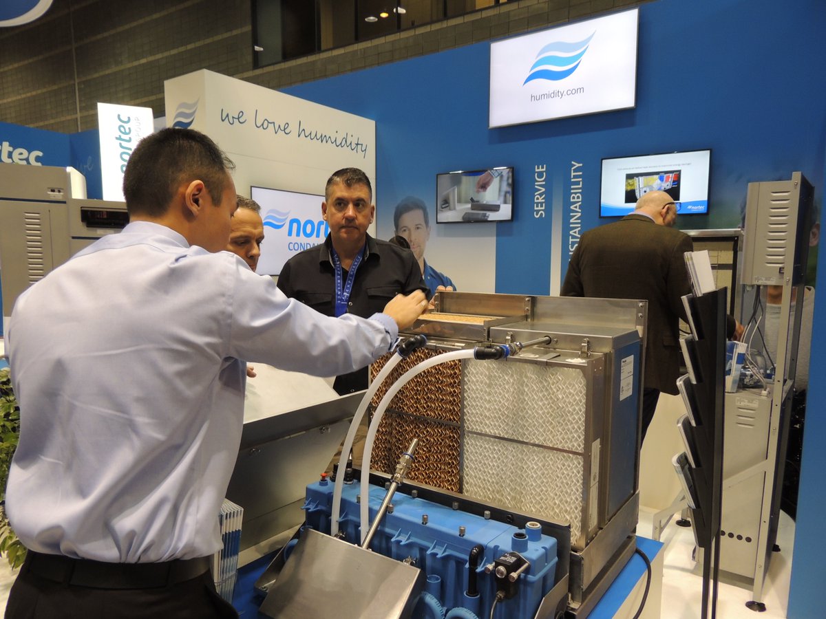 CondairUSACA's tweet photo. Are you still in #Chicago @ahrexpo ? If you haven't come by booth 6000, there is still time. Stan can show you our #MESeries #evaporative humidifier, Marlee can give you a demo of our #HelpSoftware, and don't forget to give our new #VirtualReality game a try. https://t.co/BE09TKd1fC
