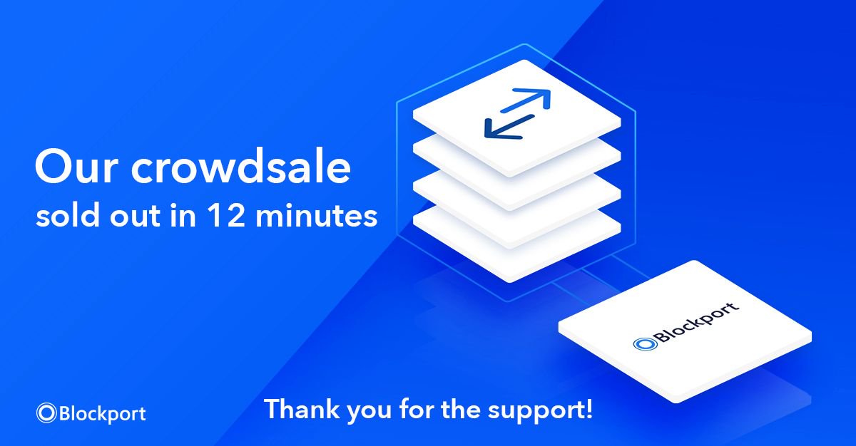 🔵 Our crowdsale sold out in only 12 minutes! 🔵

We're humbled by all of the support. Now it's our turn to deliver.

Keep you posted.