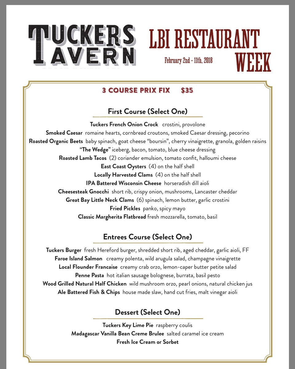 lbisource's tweet image. A 20, a 10 and a 5 dollar bill walk into @TuckersLBI for a mighty fine 3 course meal. #Lbi #lbirestaurantweek