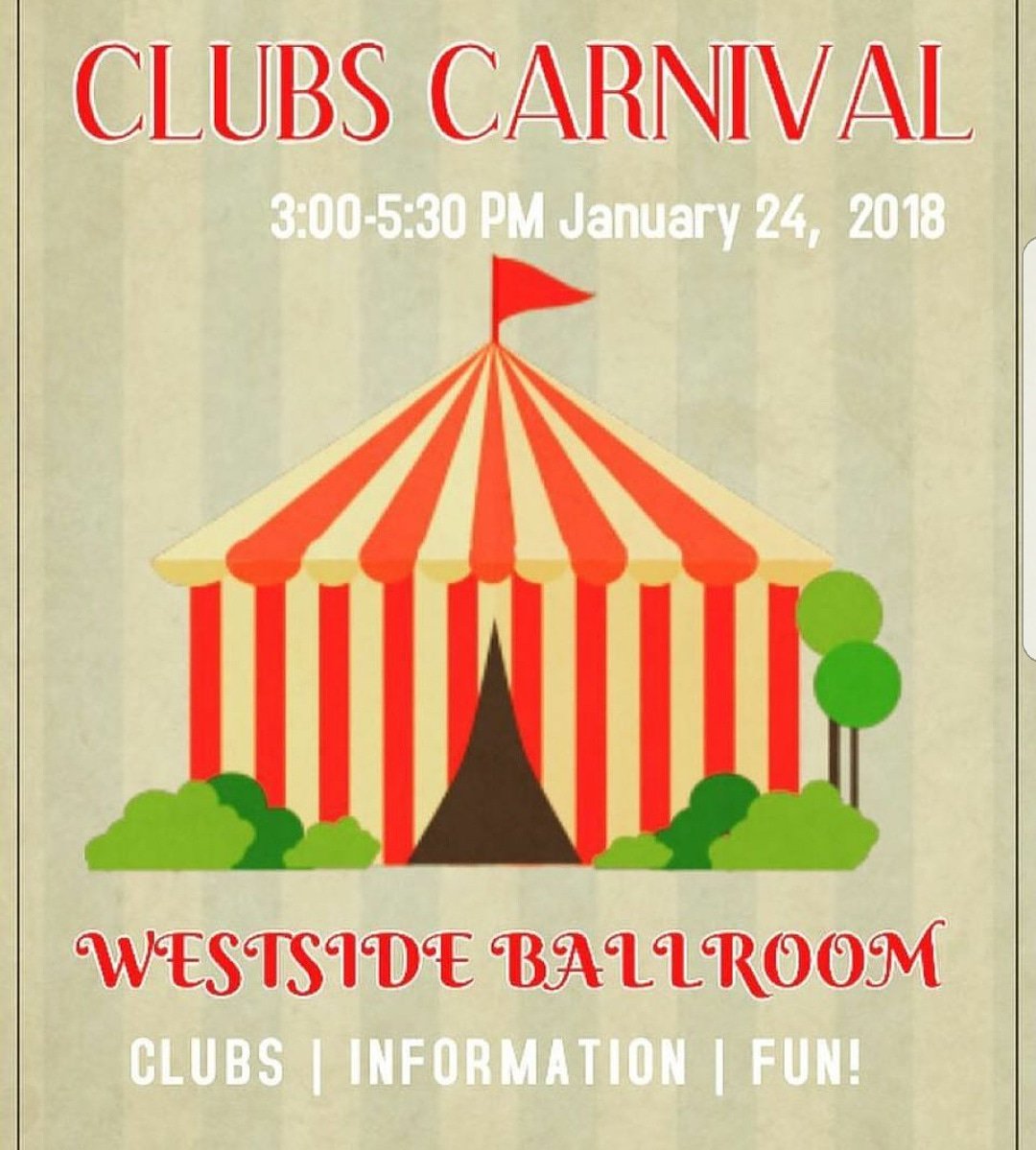 WCSUEdClub's tweet image. Stop by Clubs Carnival tonight from 3 PM until 5:30 PM to learn more about all of the clubs that WCSU has to offer! 🎪