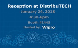 IIConsortium's tweet image. Join us tonight @DistribuTECH for a reception in @Wipro booth 1443! You will be able to enjoy free food and drinks with many familiar IIC and Wipro faces #DTECH2017