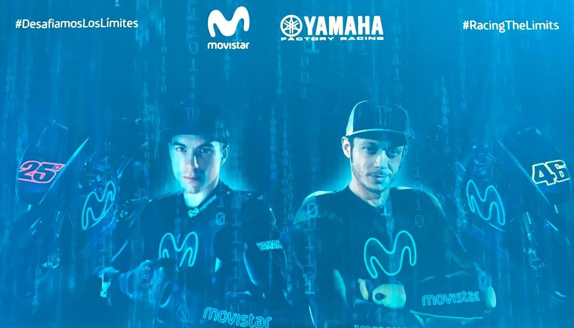 movistar_es's tweet photo. No te pierdas el detalle de la presentación oficial del equipo #MovistarYamaha @YamahaMotoGP 🏍️
#DesafiamosLosLímites #RacingTheLimits #MovistarLikesMotoGP 😙
This year we are stronger #2018StartsNow 💪🏼
👉🏼https://t.co/Nv3au0Q9BZ 👀 https://t.co/8mC7qQU6vr