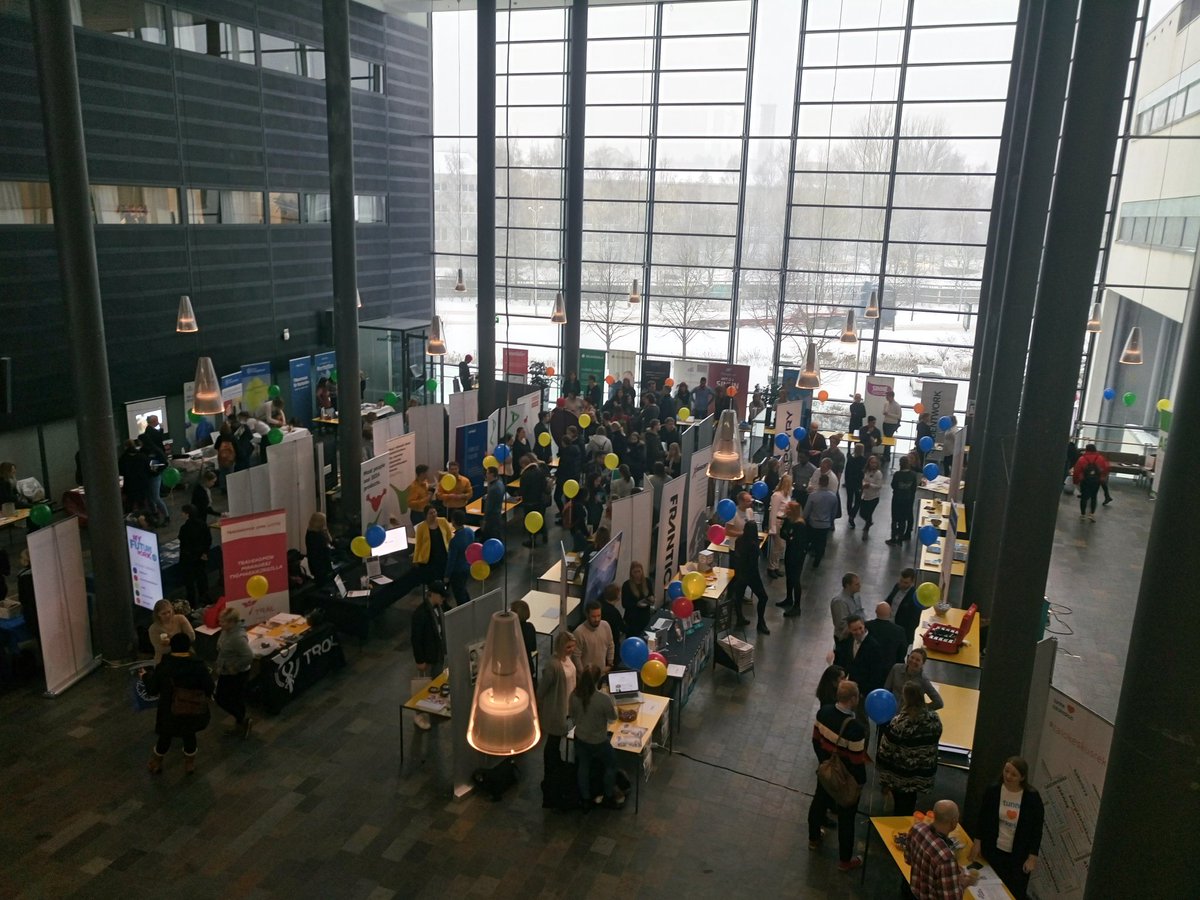 frenchki_'s tweet photo. Participated at @ArcadaUAS My Future Work today. Great networking opportunities and workshops. #networking #workshops #it https://t.co/1mMeLZv98E