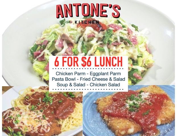 AntonesKitchen's tweet image. 6 of your favorites for only $6!
Don’t forget we deliver. 330-965-0333
#lunch #lunchdelivery #letseat