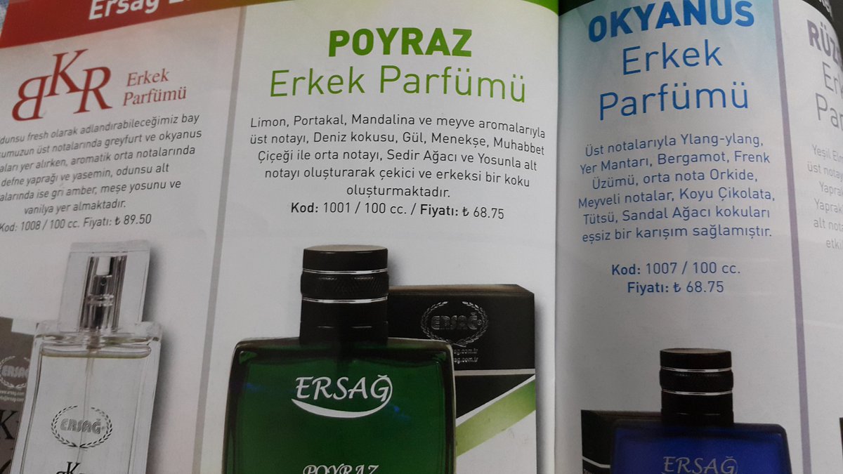 Ersag Poyraz Erkek Parfumu 100 Cc Okyanus Erkek Parfumu 100 Cc Ersag Ucretsiz Uyelik