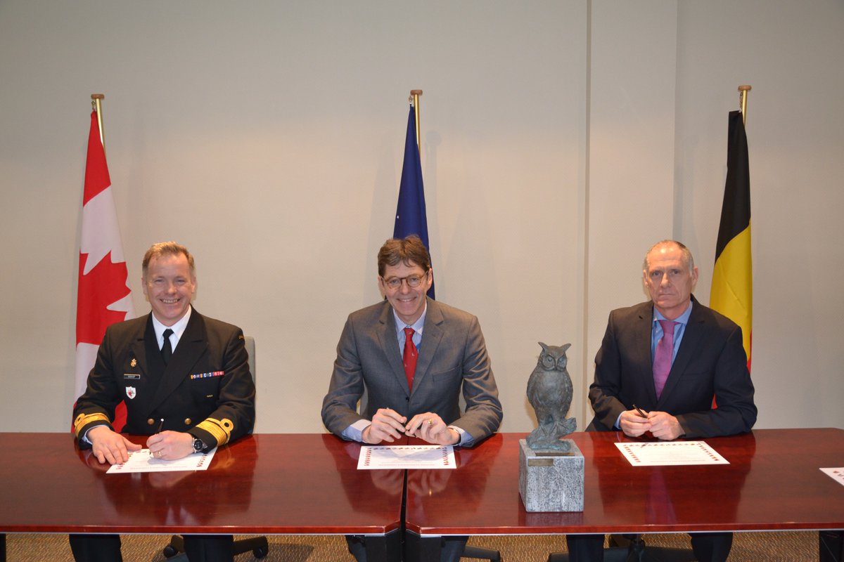 CanadaNATO's tweet photo. #Canada honoured to chair the #NATO Military Intelligence Committee in 2018. Building on the great work of #Belgium -- team at #CFINTCOM is prepared to build on their successes. #WeAreNATO https://t.co/wbcdAmX03j