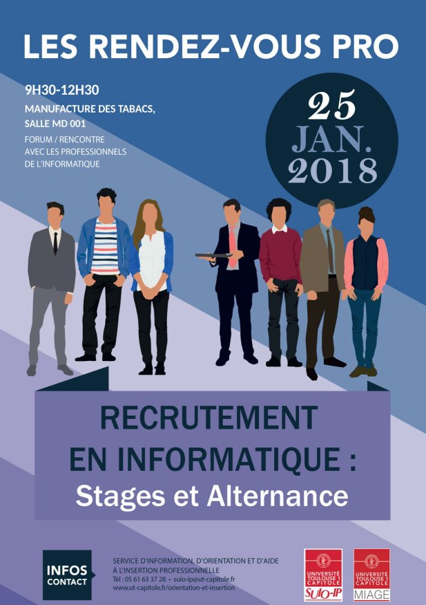 Etudiants d'UT1 Capitole, rendez-vous demain matin à la Manufacture des Tabacs pour parler des nombreuses opportunités CELAD!! 😁👌💬