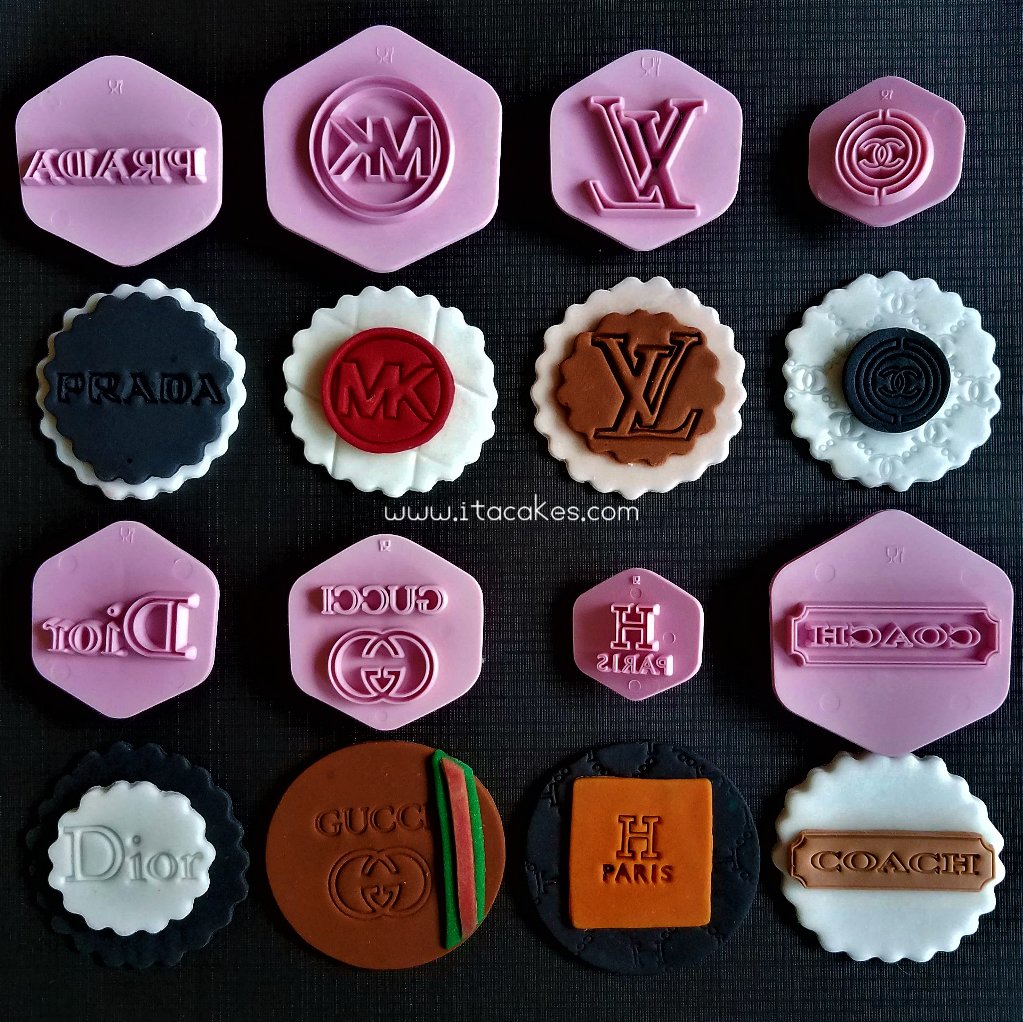 Itacakes on X: A fan of Louis Vuitton? Gucci? Michael Kors? Versace? Chanel?  YSL? Find exclusive fashion designer silicone molds at   #guccimold #guccicake #guccicupcakes #guccicookies # michaelkorscake #michaelkorscupcakes