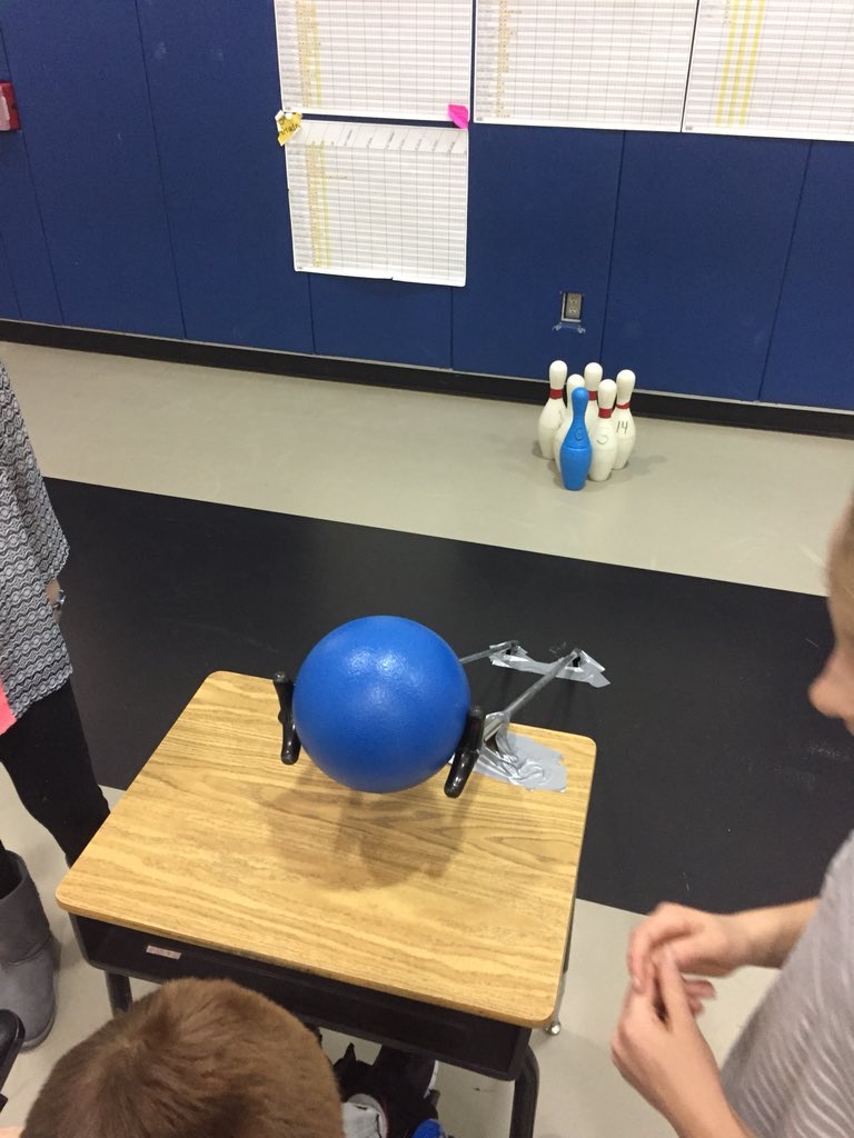 BES_PE's tweet photo. Tweet #3: Modified PE Class went bowling Monday morning! The 5th graders came up w/ some fantastic modifications for their students/buddies! ❤️ #PEForEveryone #KindnessMatters #ModifiedPE @BES_Eagles @Boone_County https://t.co/OPiUGfGBPH