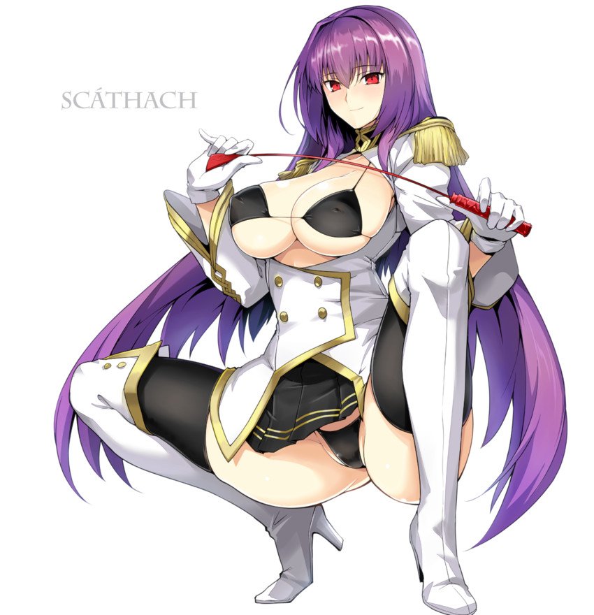3) Waifu. 

No puedo negarlo, Scáthach me encanta en general. 

–ojalá; algún día, un servantoh así pal tuerto–(???)
