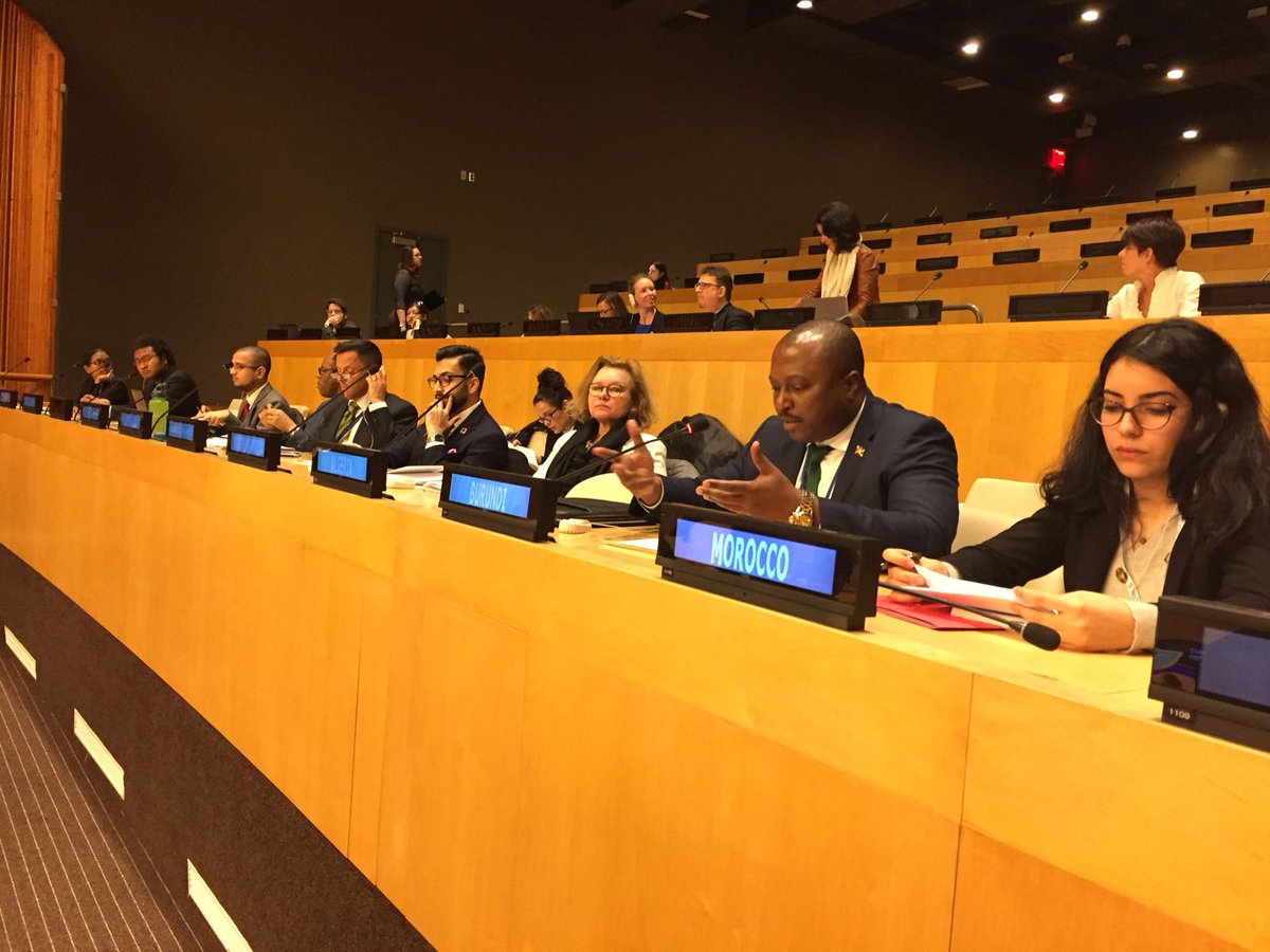 UNCDF's tweet photo. Representatives from #LDCs (#Cambodia, #Burundi, #Bangladesh and #Myanmar) speak at the Executive Board Session of @UNCDF's Strategic Framework 2018-2021. #UNCDForward https://t.co/zZupuf6Mnf
