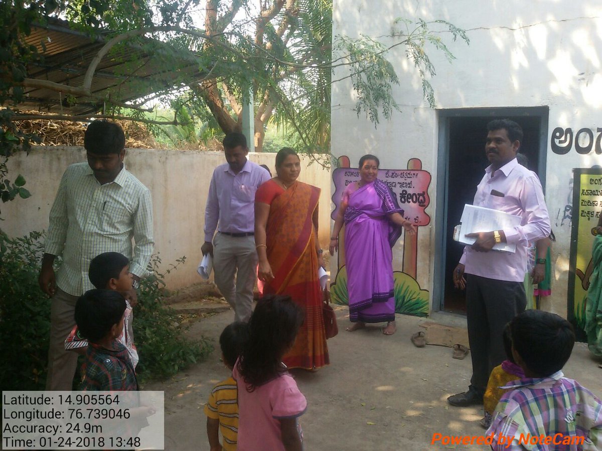 swachhitradurga's tweet photo. CDPO visits to the neaby school and Anganawadi premises and interacts during the ODF Verification survey #Taluklevel #RandomChecks #Sustainability #SwachhBharat #ZSBP #Chitradurga #ODF Verification https://t.co/CUb5yv04ac