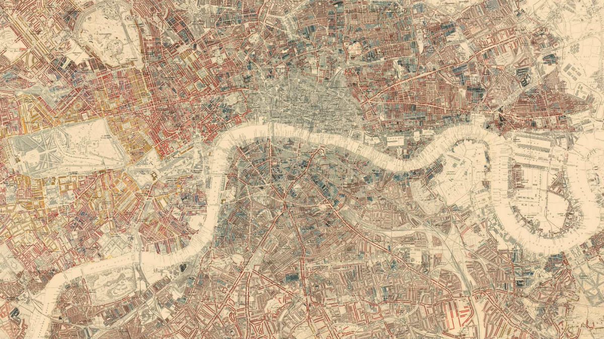 LSELibrary's tweet photo. Discover Charles Booth’s path-breaking survey of #poverty in Victorian London #LSEBooth https://t.co/0JUXNtJq4D https://t.co/JgJQYgK36s